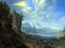 212/saftleven, herman - christ teaching from saint peter's boat